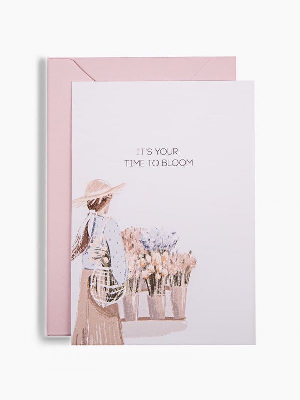 card time to bloom