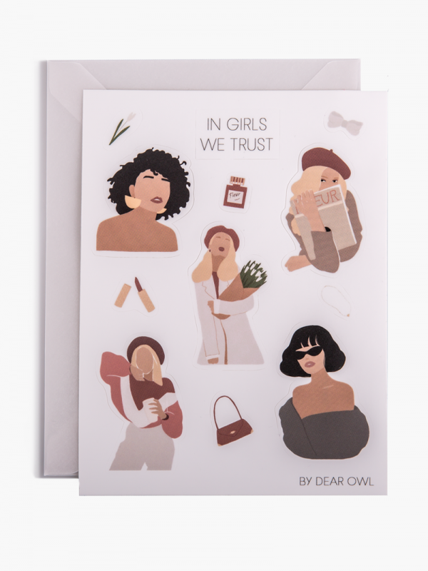 Стикеры In Girls we trust