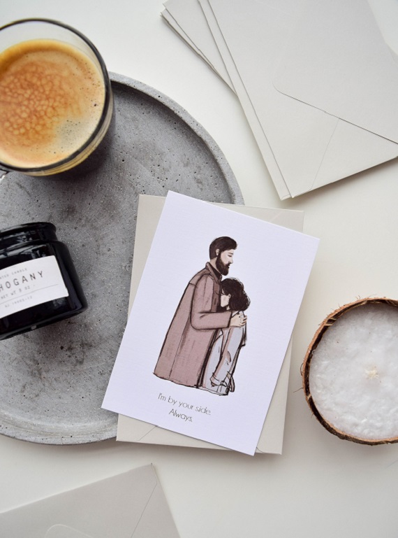 открытка by your side 1 открытка by your side