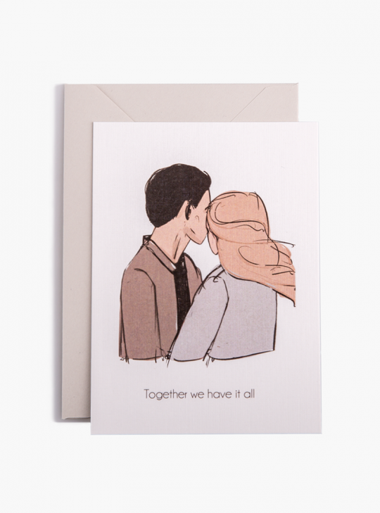 Открытка Together