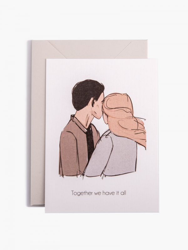 Открытка Together