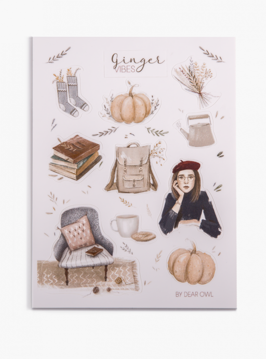 Стикеры Ginger Vibes