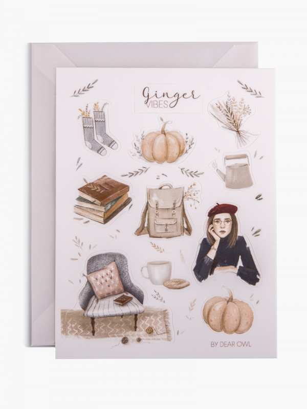 Стикеры Ginger Vibes