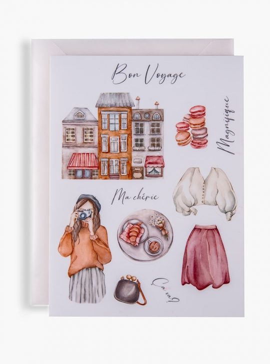 stickers bon voyage