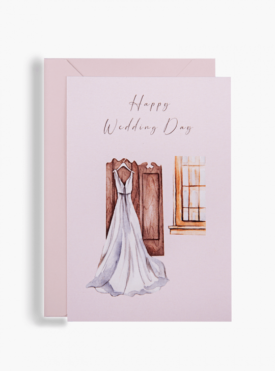 Листівка "My wedding dress"